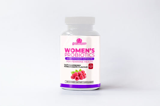 Women’s Probiotics with Cranberry Gummies – Gut & Feminine Support